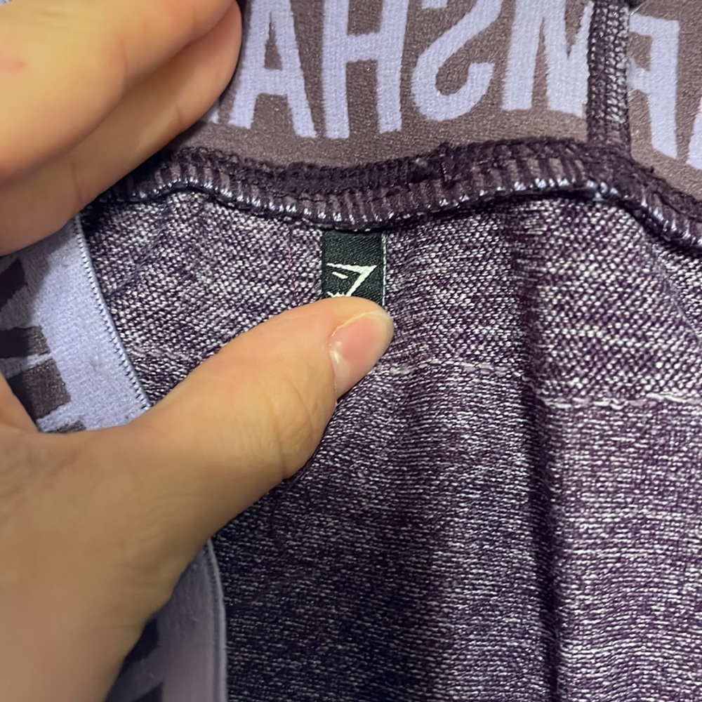 Purple gymshark flex leggings💜 - Picture 3 of 4